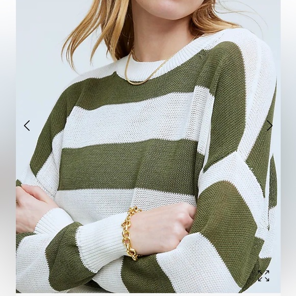 Madewell Loose-Knit Crewneck Sweater - Picture 2 of 7